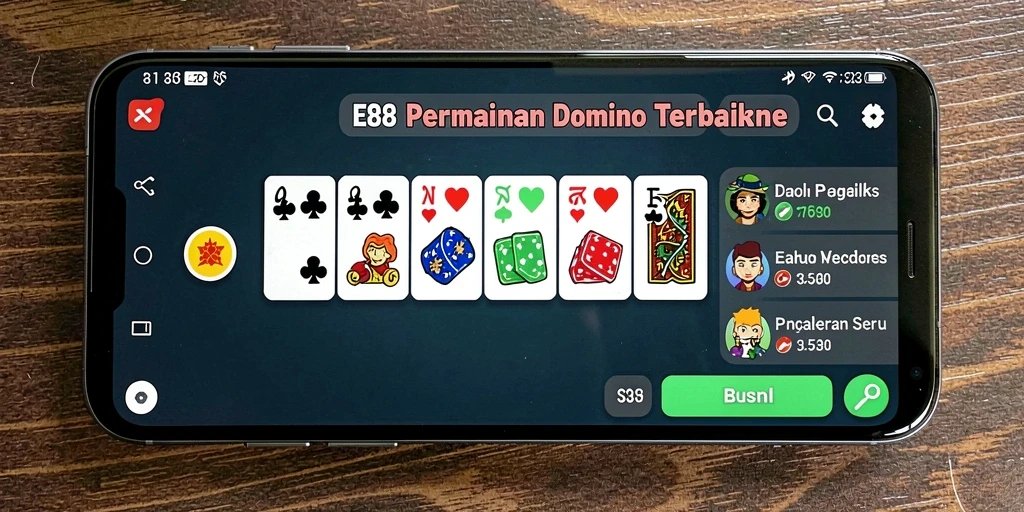 Tampilan seru gameplay E88 dengan banyak pemain aktif.