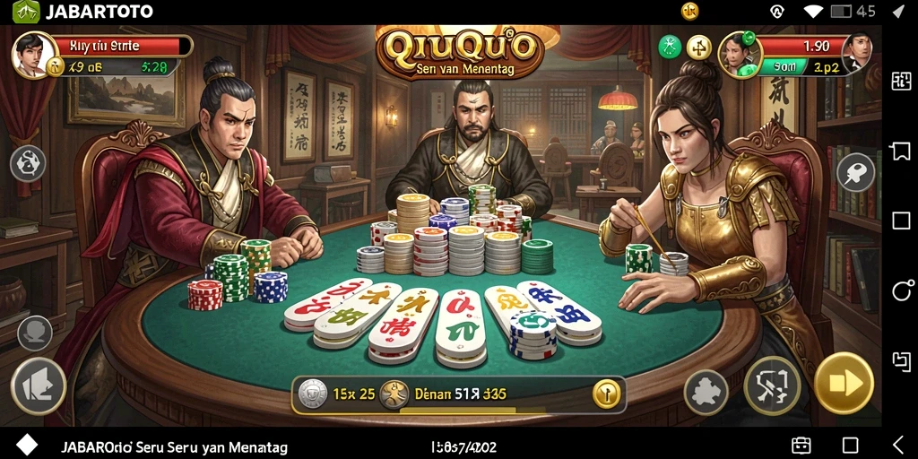 Tampilan gameplay JABARTOTO yang menegangkan dan menarik.