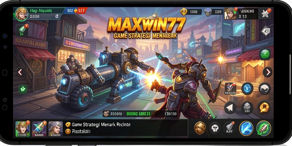 Gameplay menarik dan strategi mendalam dalam MAXWIN77.