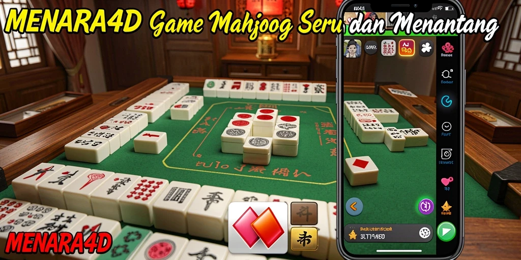 Tampilan gameplay MENARA4D yang menarik dan menantang.