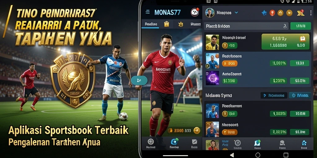 Tampilan gameplay menarik dari aplikasi Sportsbook MONAS77.
