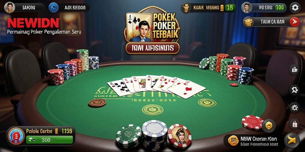 Tampilan gameplay seru di NEWIDN dengan pemain yang aktif dan grafis yang menawan.
