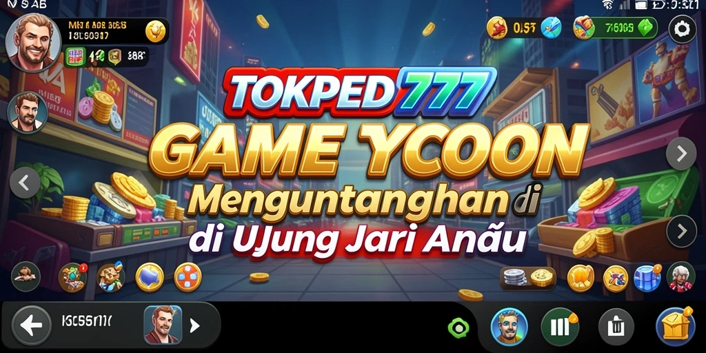 Screenshot gameplay Tycoon yang menampilkan keseruan membangun bisnis.